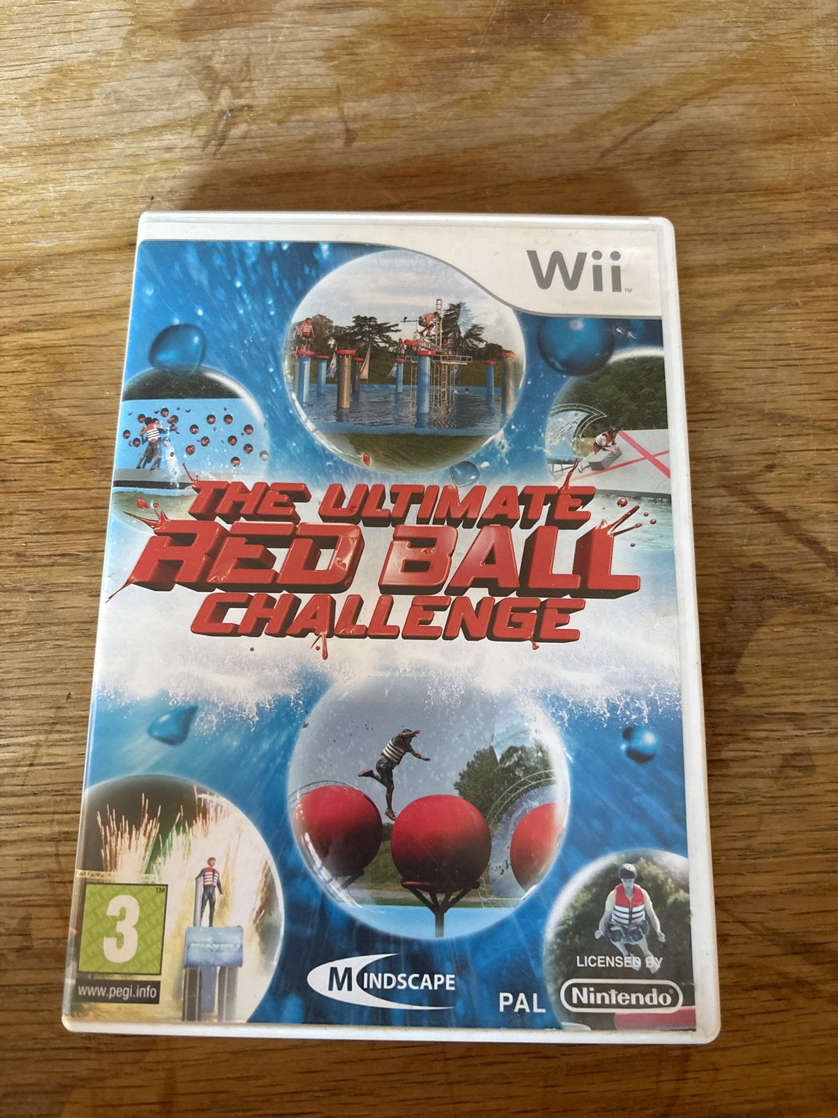 The Ultimate Red Ball Challenge - Nintendo Wii, Spelcomputers en Games, Games | Nintendo Wii, 1 speler, Ophalen of Verzenden, Zo goed als nieuw