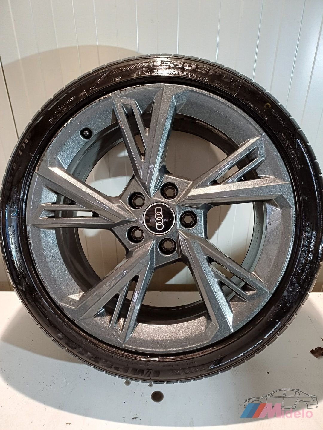 audi a3 8y 1 velg artikelnr 8Y0601025G, Auto-onderdelen, Banden en Velgen, 18 inch, Gebruikt, -, -
