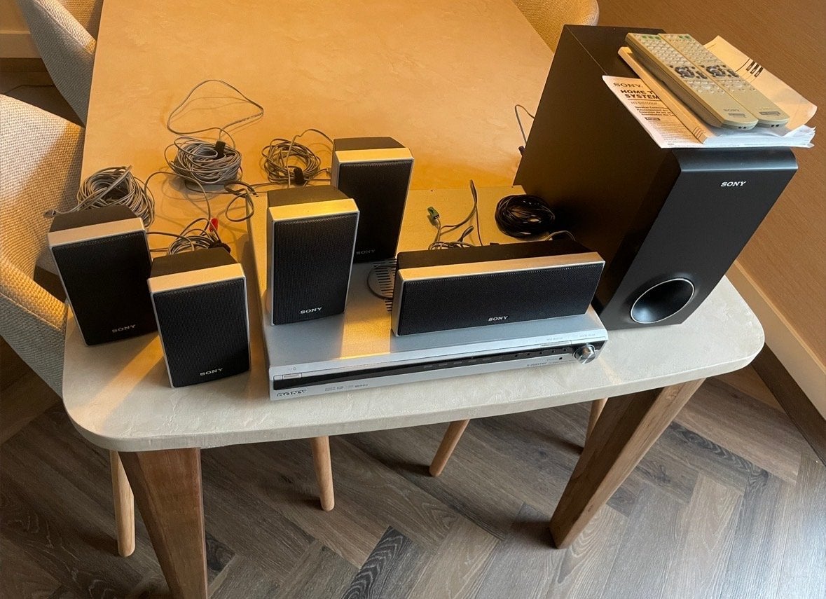 TEAB: Sony Home Cinema Set - Compleet, Ophalen, Gebruikt, 70 watt of meer, 5.1-systeem