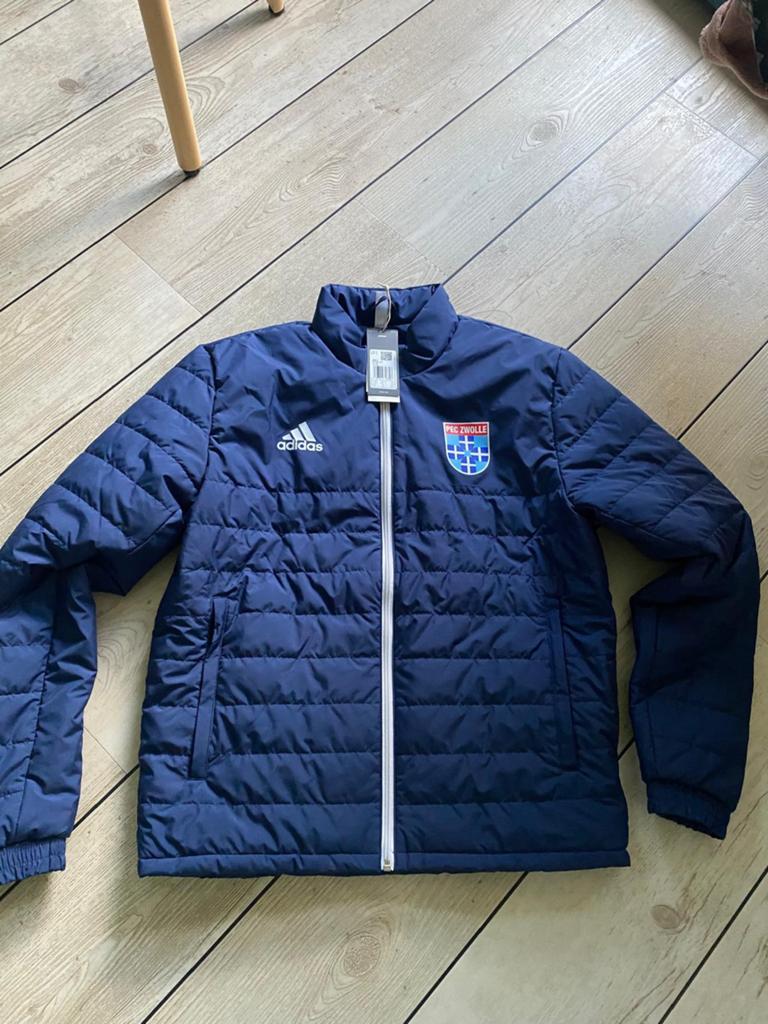 PEC zwolle tussenjas, maat M (valt iets kleiner), Kleding | Heren, Ophalen of Verzenden, Nieuw, Blauw