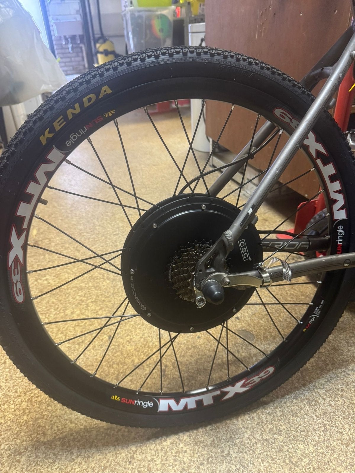 Elektrische fiets ombouwset (excl. controller en accu), Fietsen en Brommers, Ophalen of Verzenden, Gebruikt, Overige merken