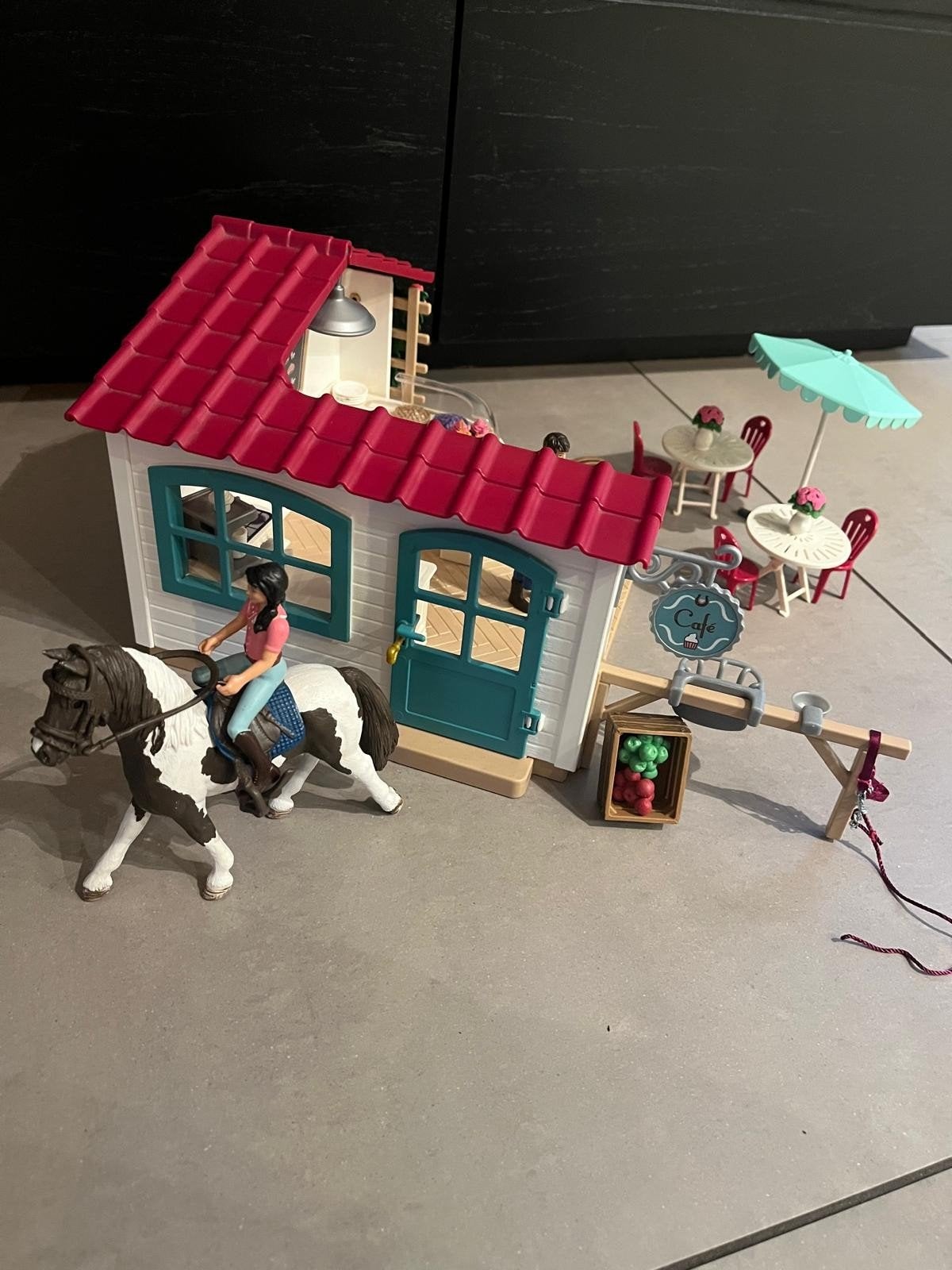 Schleich café, Ophalen of Verzenden, Zo goed als nieuw