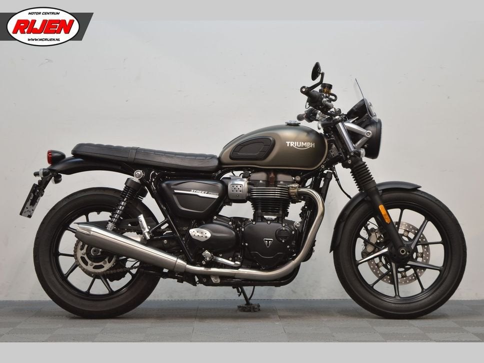 TRIUMPH STREET TWIN (bj 2021), 2 cilinders, Motorrijbewijs A, Bedrijf, Meer dan 35 kW