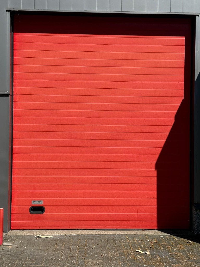 Sectionaaldeur handmatig, Gebruikt, Garagedeur, Metaal, Vouwdeur