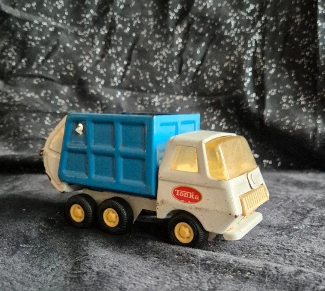 Vintage Tonka Vuilniswagen Speelgoedtruck, Ophalen of Verzenden, Gebruikt