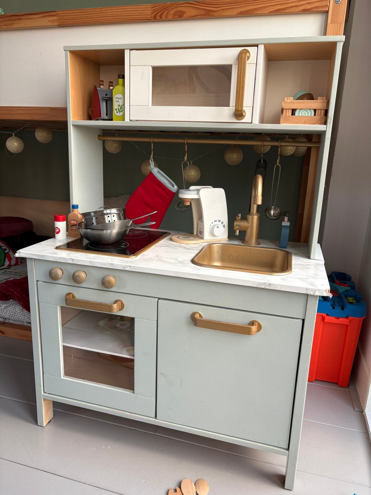 Ikea keukentje incl accessoires, Ophalen, Gebruikt, Hout, Speelkeuken