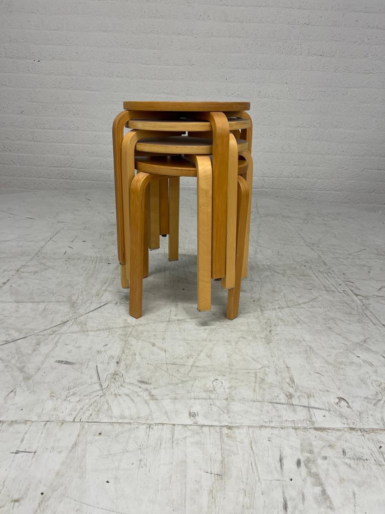 Vintage IKEA Frosta krukjes - ‘90 - Stapelbaar - Set van 4, Ophalen, Gebruikt, Nvt, Nvt