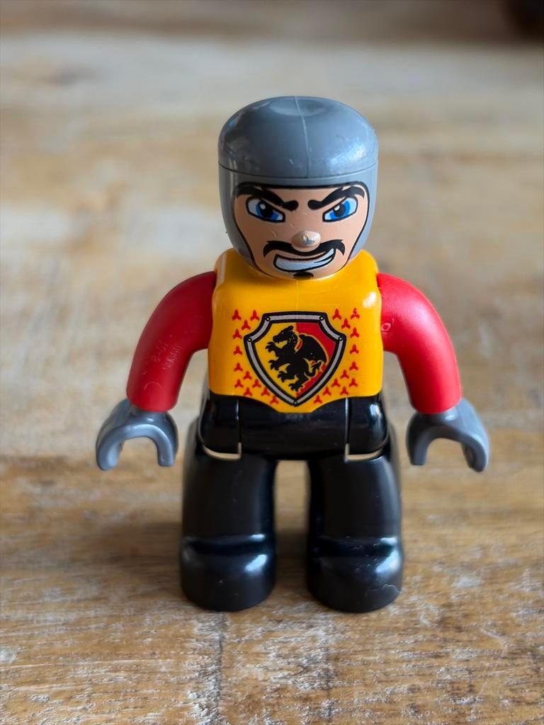 Duplo poppetjes oa ridder, piraat, circusclown, beschrijving, Ophalen of Verzenden, Zo goed als nieuw, Minifiguur, Duplo