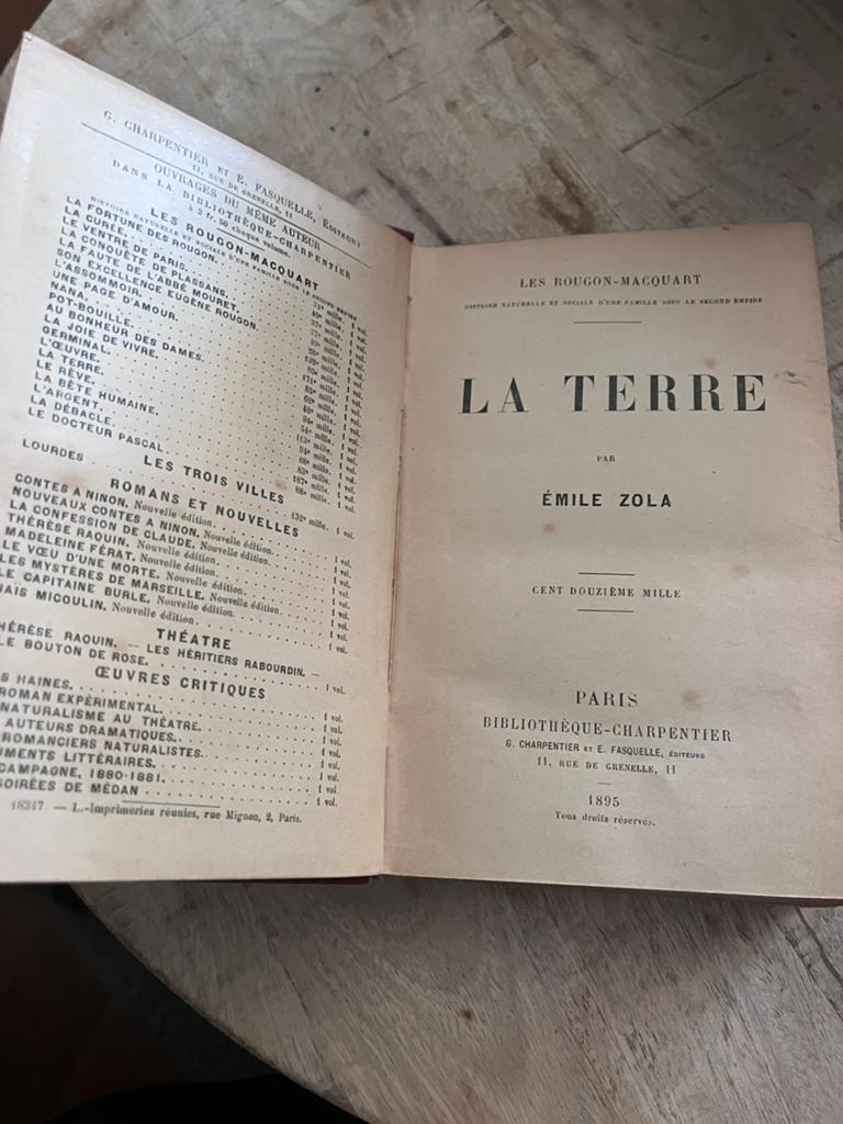 La Terre par Émile Zola, Ophalen of Verzenden, Gelezen