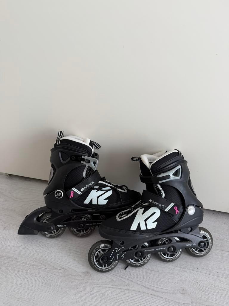 K2 Helena 80 Dames Skeelers - Maat 38, Sport en Fitness, Skeelers, Ophalen, K2, Zo goed als nieuw, Inline skates 4 wielen