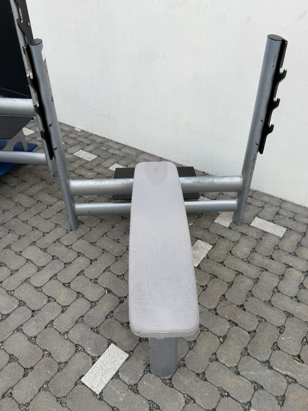 Gym80 bank druk set!!, Ophalen, Zo goed als nieuw, Fitnessbank