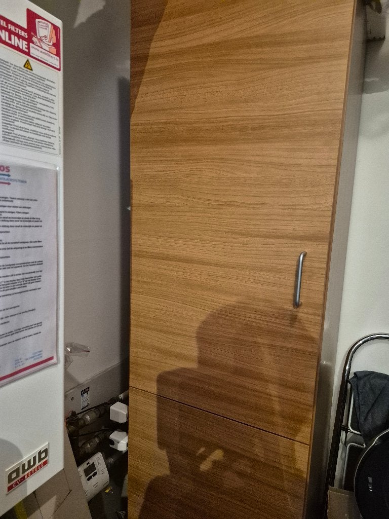 keukenkast, Ophalen, Gebruikt, Bruin, 50 tot 100 cm