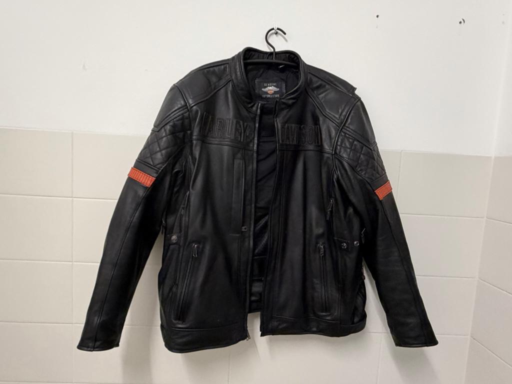 Harley-Davidson Leren Motorjas - Zwart, Maat 3XL, Motoren, Kleding | Motorkleding, Ophalen, Tweedehands, Heren, Jas | leer