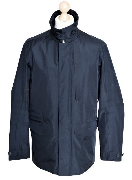 Zegna Techno 3-L jacket, jas, blauw, Mt. 50 / M, Ermenegildo Zegna, Zo goed als nieuw, Verzenden, Maat 48/50 (M)