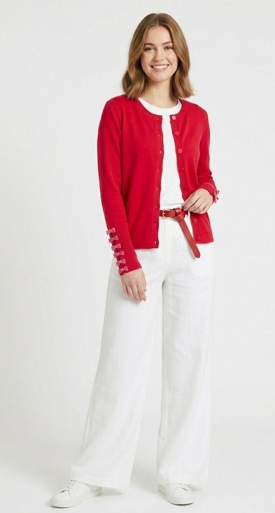 vest Question? /Viscose, Verzenden, Maat 42/44 (L), Zo goed als nieuw, Roze