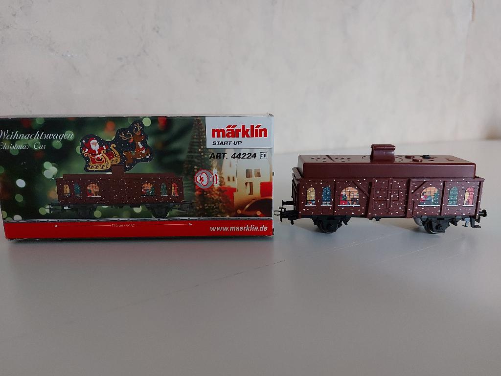 Marklin Kerstwagon 44224, Hobby en Vrije tijd, Modeltreinen | H0, Wisselstroom, Ophalen of Verzenden, Märklin, Nieuw