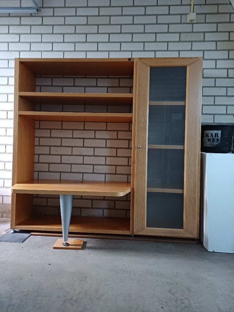 Beuken Hulsta tv kast, Huis en Inrichting, Ophalen, Gebruikt, 100 tot 150 cm, 150 tot 200 cm