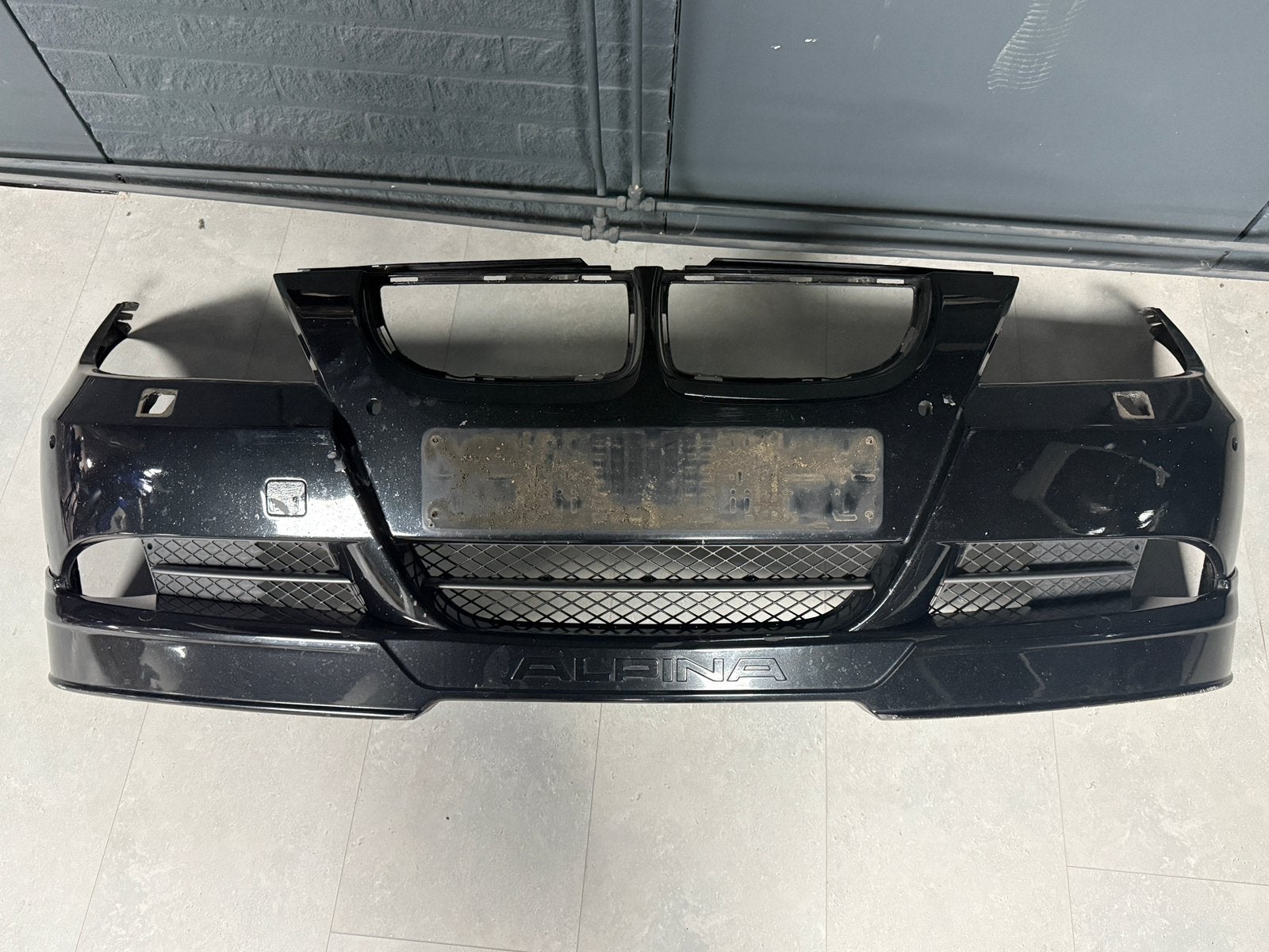 Bumperset BMW E90 Black Sapphire Metallic, Auto-onderdelen, Ophalen, Gebruikt, Bumper, BMW