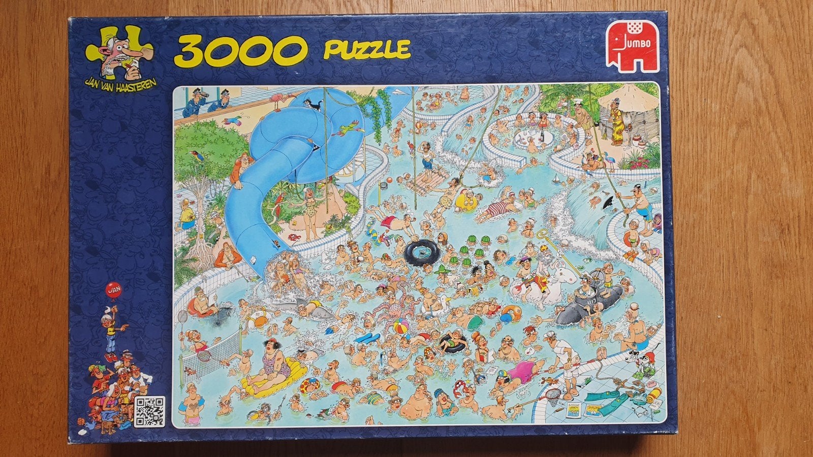 Puzzel Jan van Haasteren 3000 stukjes, Hobby en Vrije tijd, Denksport en Puzzels, Ophalen, Meer dan 1500 stukjes, Zo goed als nieuw