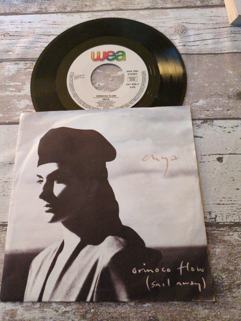 Enya - Orinoco Flow (Sail Away) 7 inch single, Cd's en Dvd's, Vinyl Singles, Ophalen of Verzenden, Gebruikt, 7 inch, Single