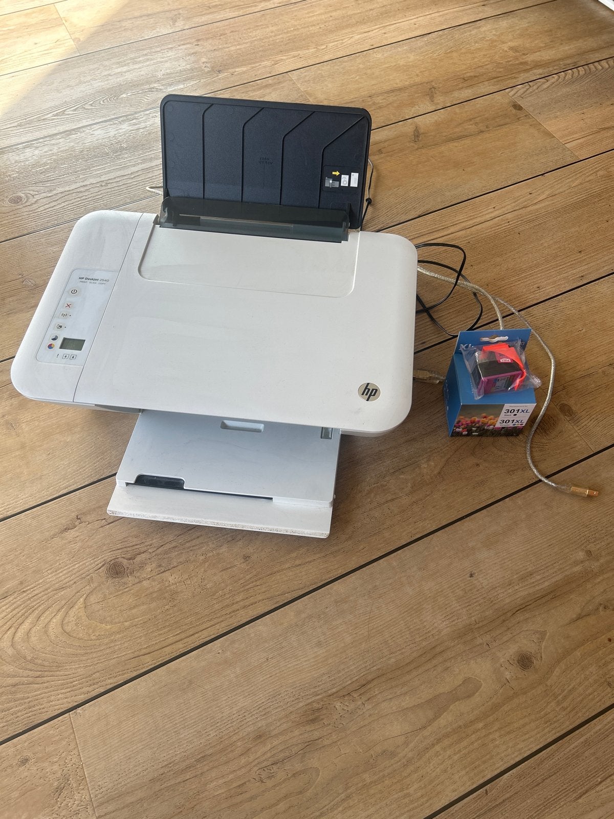 HP Deskjet 2540 All-in-One Printer, Gebruikt, Inkjetprinter, All-in-one, Kleur printen