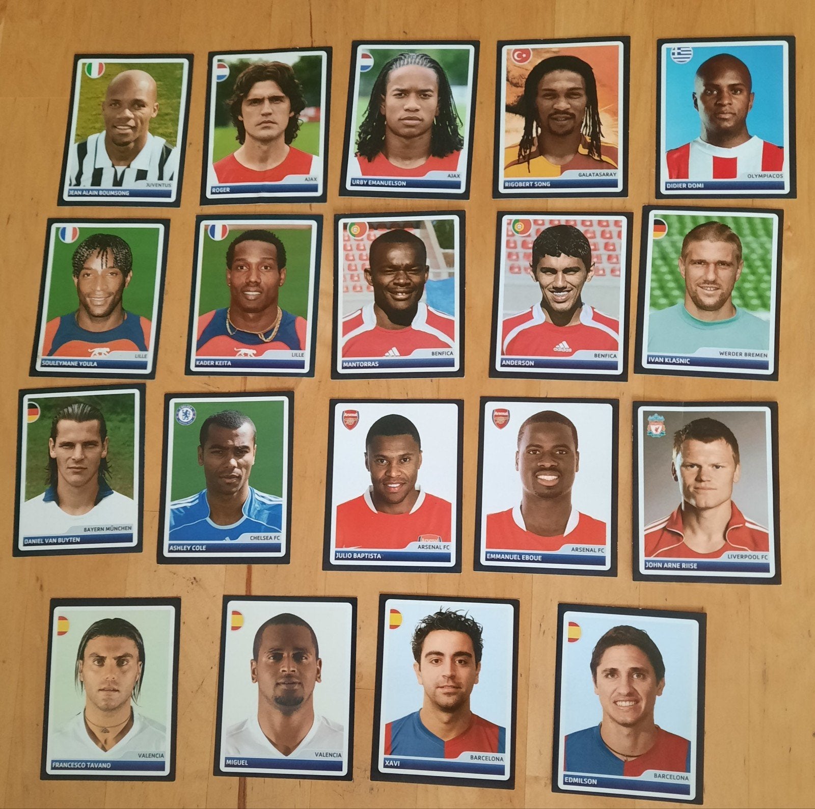 UEFA CHAMPIONS LEAGUE STICKERS - 2006-2007, Verzamelen, Sportartikelen en Voetbal, Ophalen of Verzenden, Zo goed als nieuw, Buitenlandse clubs