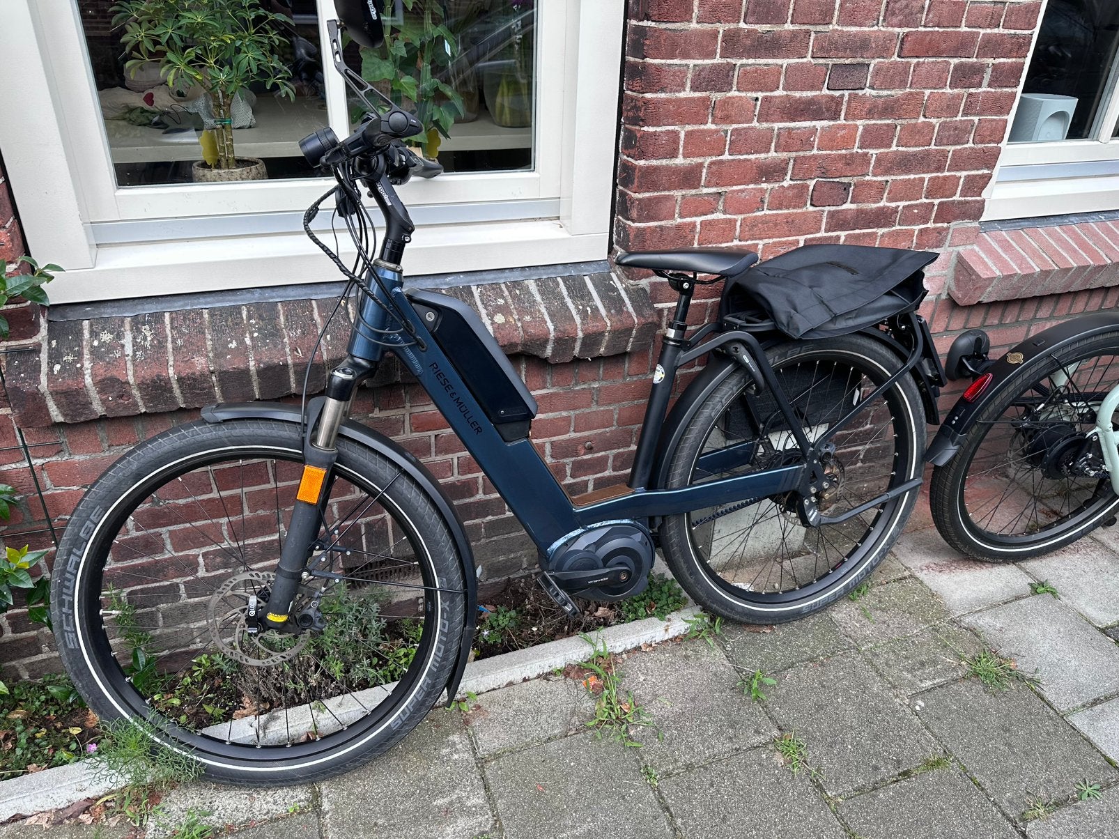 Riese & Müller Nevo GT Vario HS – Blauw – speed pedelec, Fietsen en Brommers, Ophalen, Zo goed als nieuw