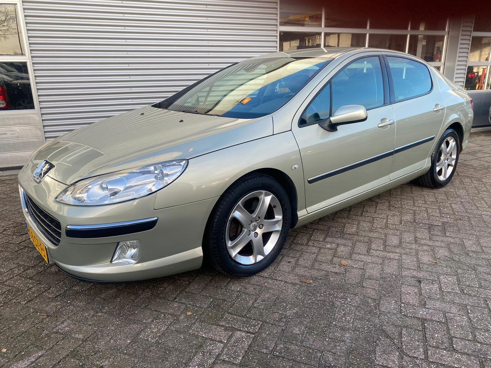 Peugeot 407 3.0-24V V6 Leer/APK 6-8-2026, Auto's, Gebruikt, Zwart, 2946 cc, Euro 4
