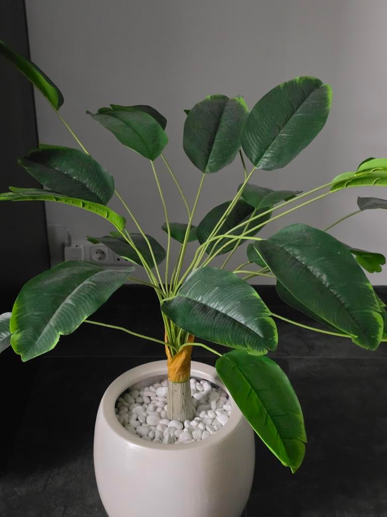 Mooie kunstplant - Realistische groene decoratie, Binnen, Groen, Kunstplant, Ophalen of Verzenden