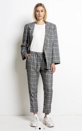 Humanoid pantalon broek Fedde ruit grijs maat: XS/34 NIEUW, Humanoid, Verzenden, Nieuw, Maat 34 (XS) of kleiner