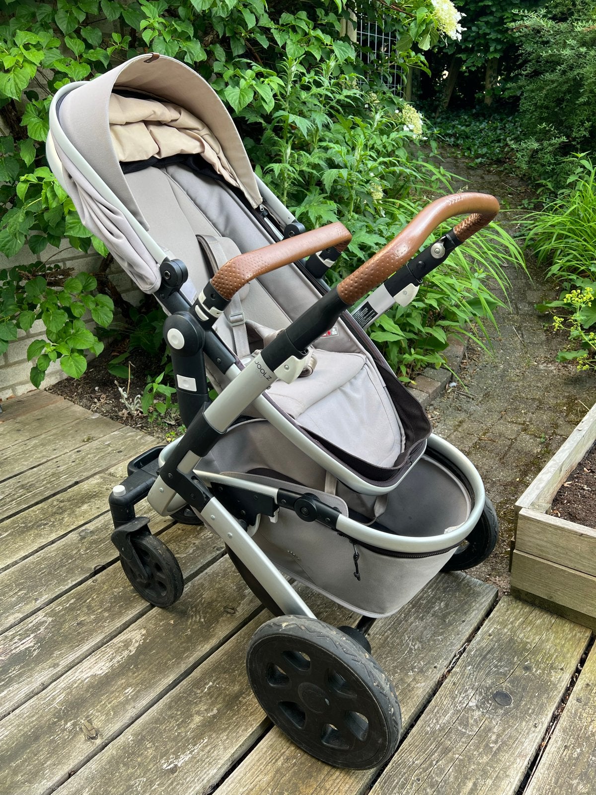 Joolz Geo2 combiwagen 2019 Elephant Grey met adapters, Kinderen en Baby's, Kinderwagens en Combinaties, Gebruikt, Combiwagen, Met autostoeltje