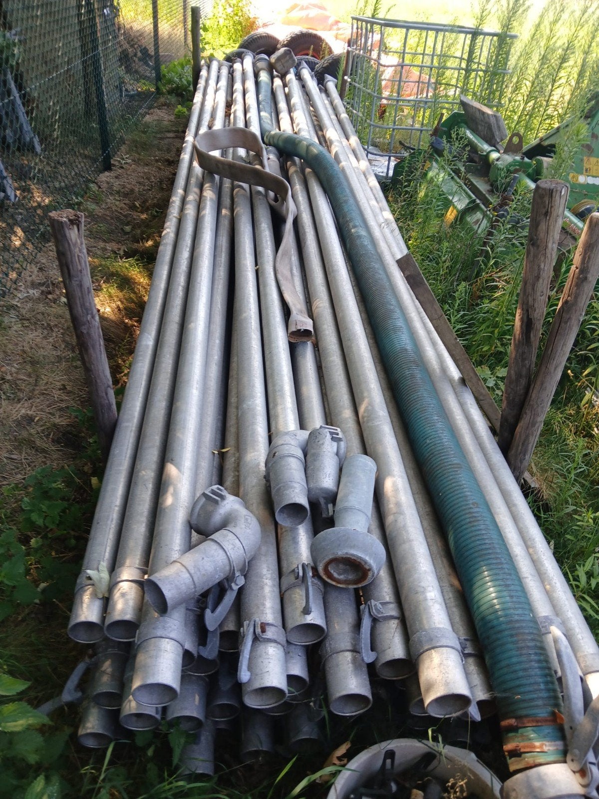 Complete regeninstallatie 420m met beregeningspomp, Zakelijke goederen, Ophalen