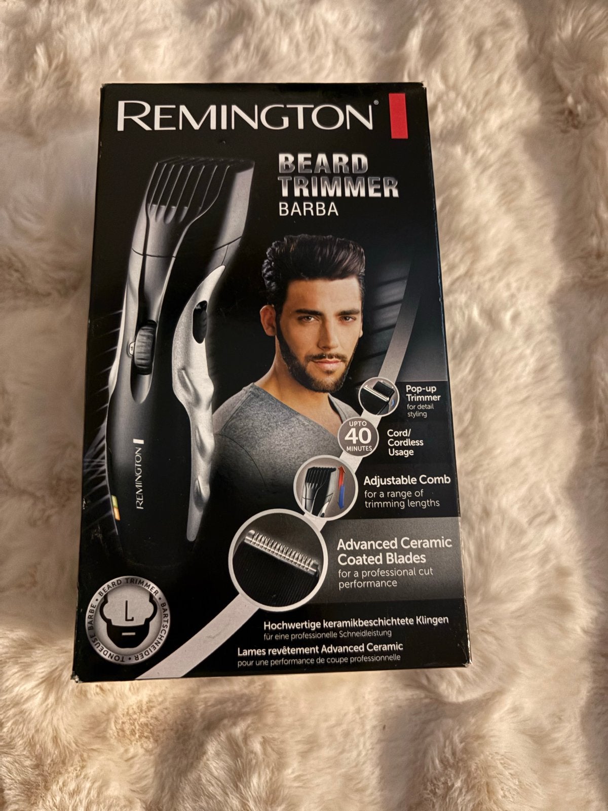 Remington Baardtrimmer - Nieuw in doos, Ophalen of Verzenden, Nieuw, Gehele gezicht
