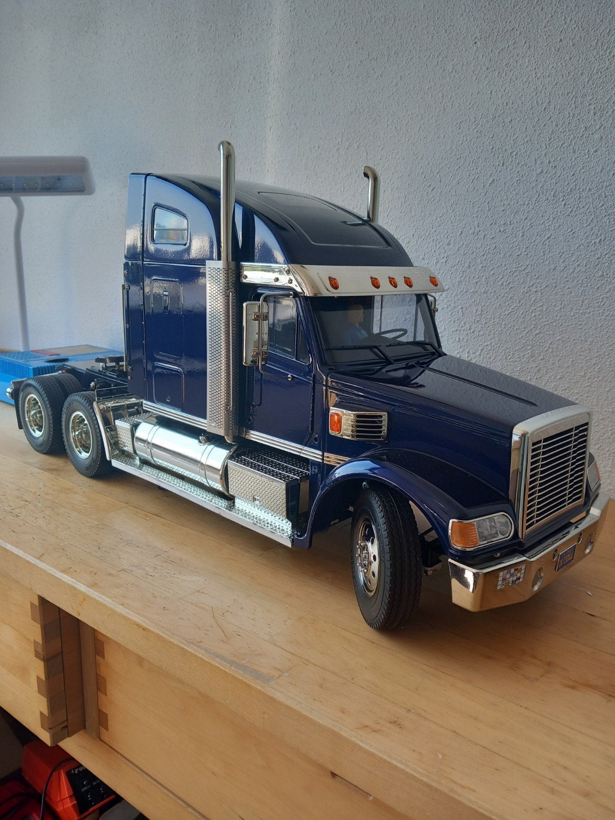 Tamiya knight hauler.  RTR., Ophalen, Zo goed als nieuw, Auto onroad