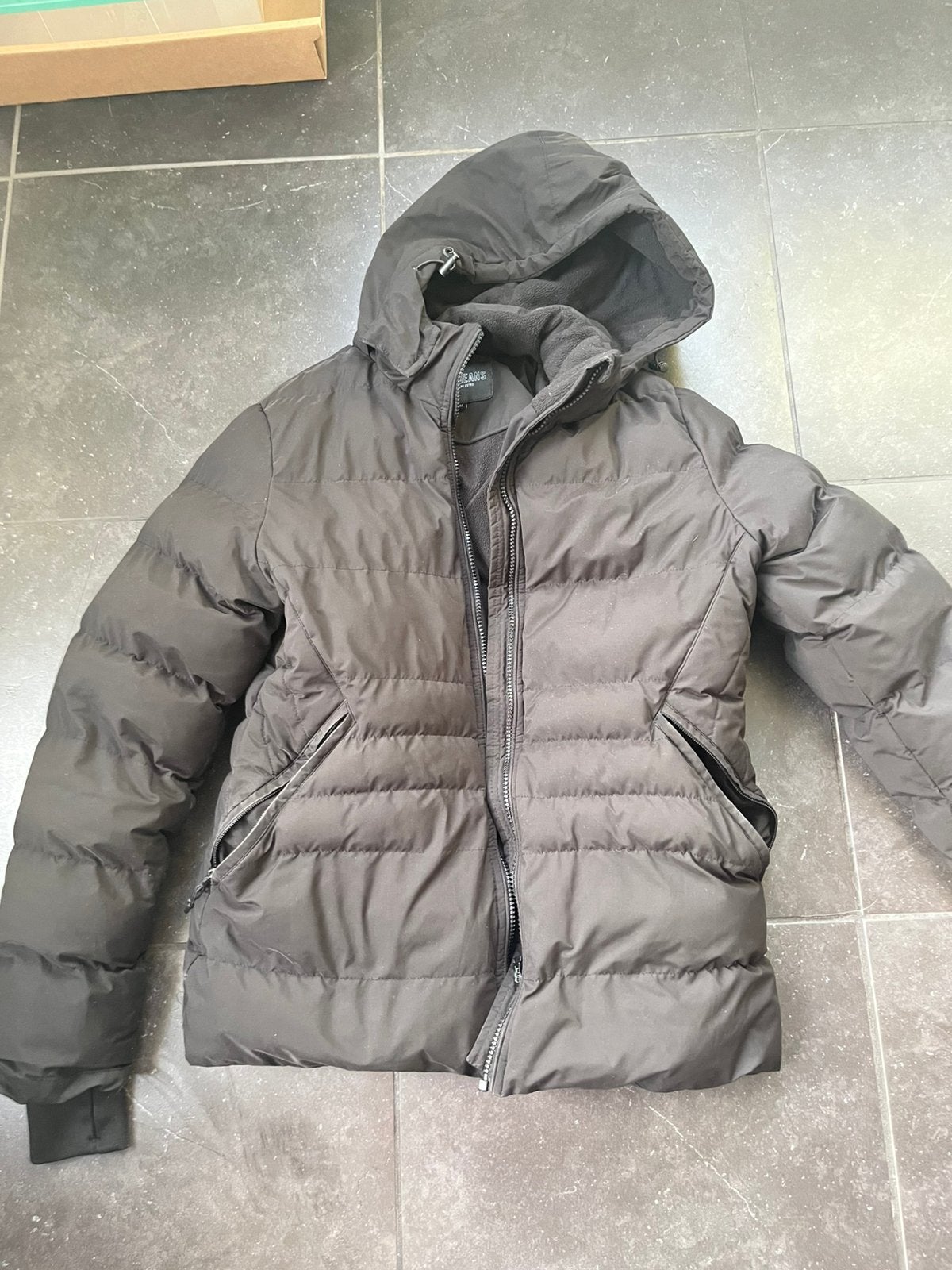Cars jeans winterjas, Verzenden, Gedragen, Maat 48/50 (M), Zwart