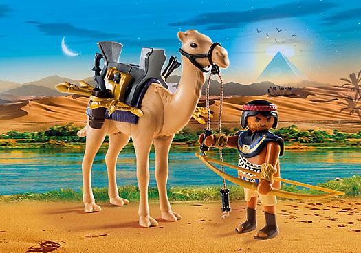 5389 de Egyptische krijger met kameel, Kinderen en Baby's, Speelgoed | Playmobil, Ophalen of Verzenden, Nieuw, Complete set