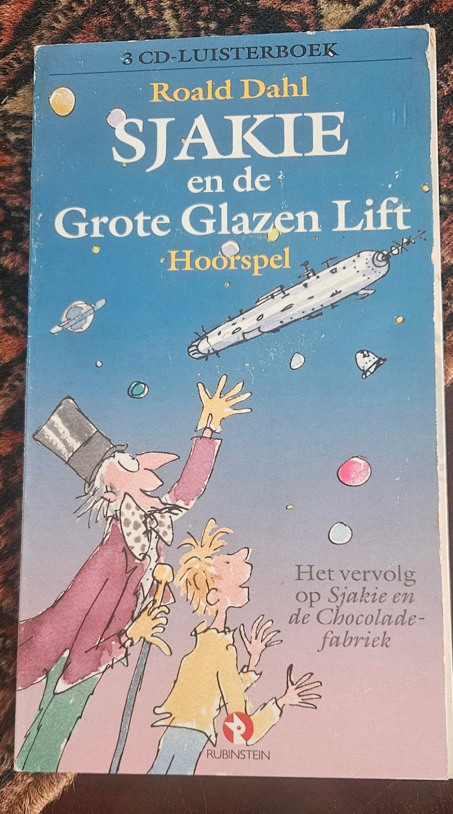 Roald Dahl - Sjakie en de Grote Glazen Lift Hoorspel, Ophalen of Verzenden, Roald Dahl, Cd, Kind