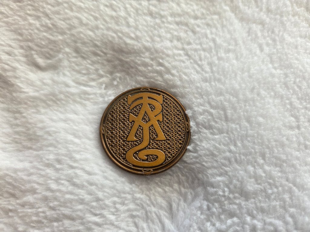 Warhammer Coin AOS Lumineth Realmlords, Hobby en Vrije tijd, Ophalen of Verzenden, Zo goed als nieuw, Warhammer, Toebehoren