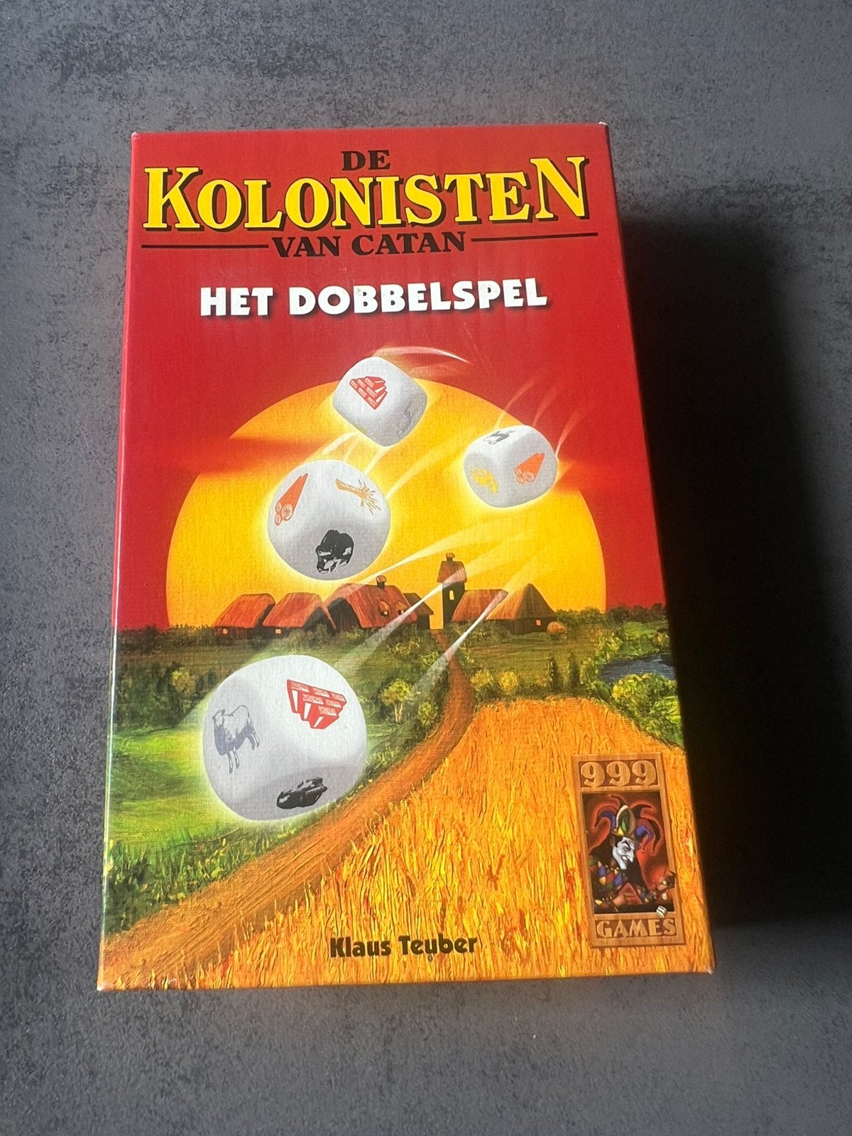 999 games Kolonosten van Catan dobbelspel, Ophalen of Verzenden, Zo goed als nieuw