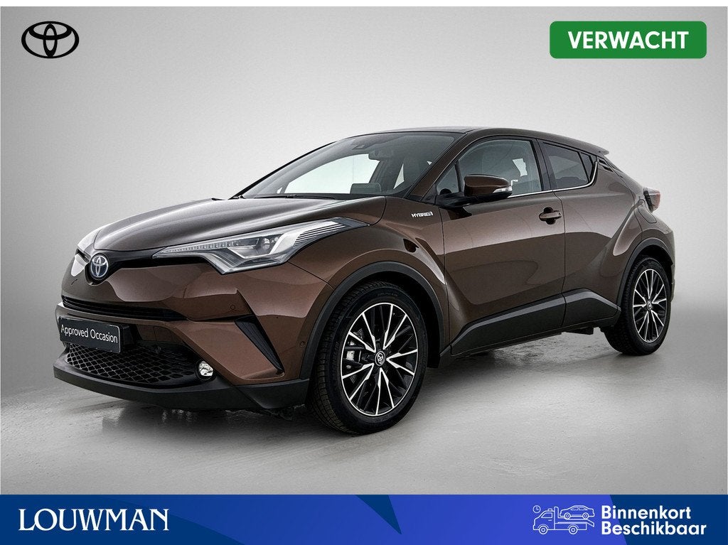 Toyota C-HR 1.8 Hybrid Premium | Dealer onderhouden | JBL |, Auto's, 12 maanden, 4 cilinders, 122 pk, Leder