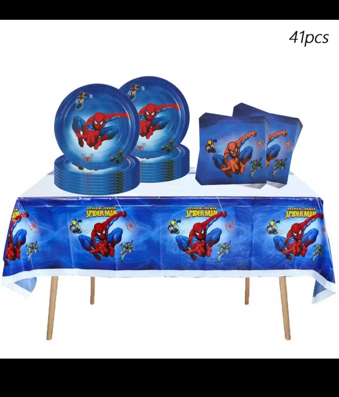 Nieuw Spiderman Feestpakket - 41 stuks, Ophalen, Nieuw, Feestartikel, Verjaardag
