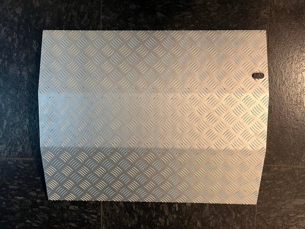 Aluminium traanplaat drempelhulp, Ophalen, Gebruikt