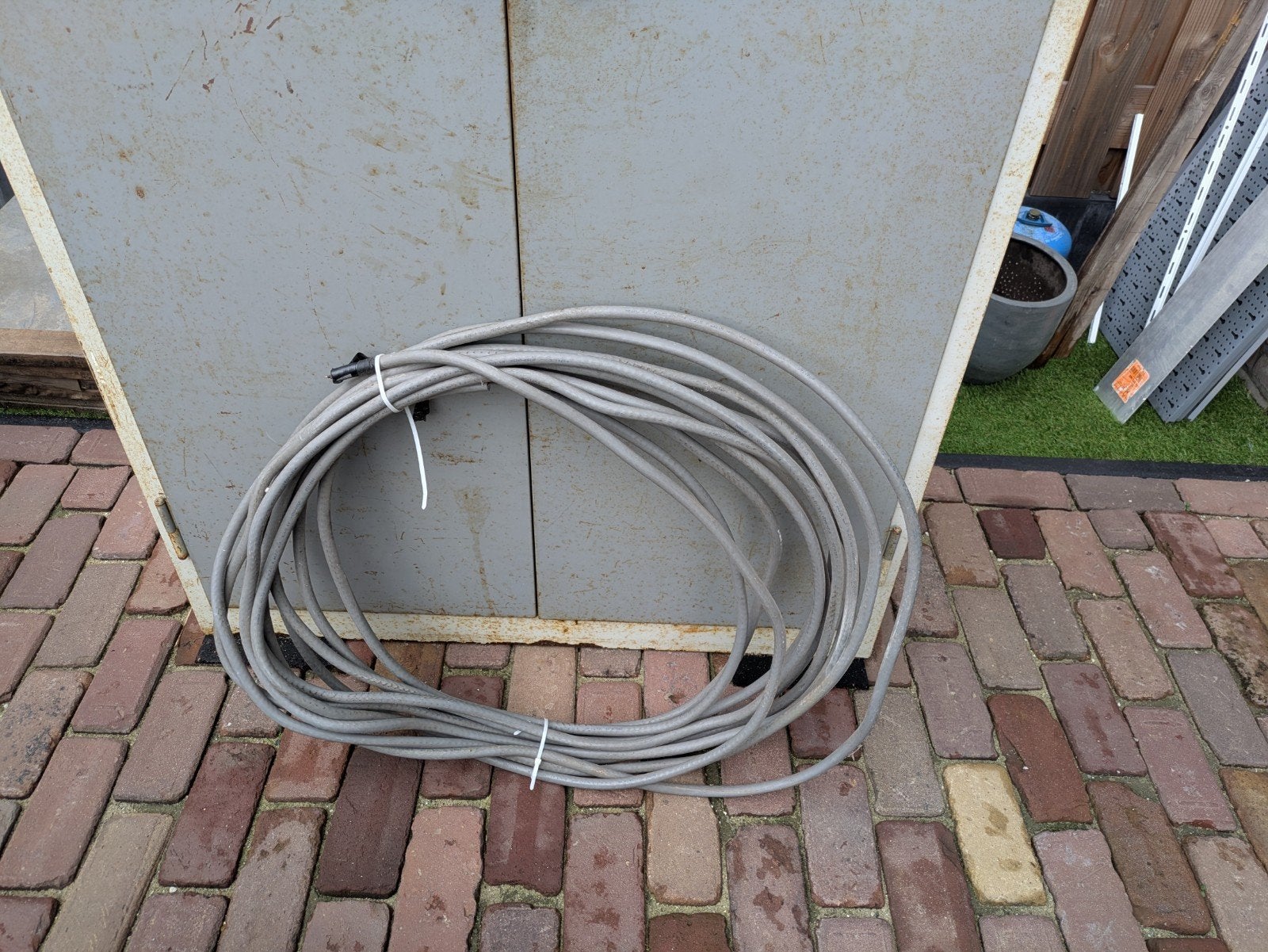 Grondkabel 4x2,5 mm² - Restant, Ophalen, Gebruikt, Kabel of Snoer