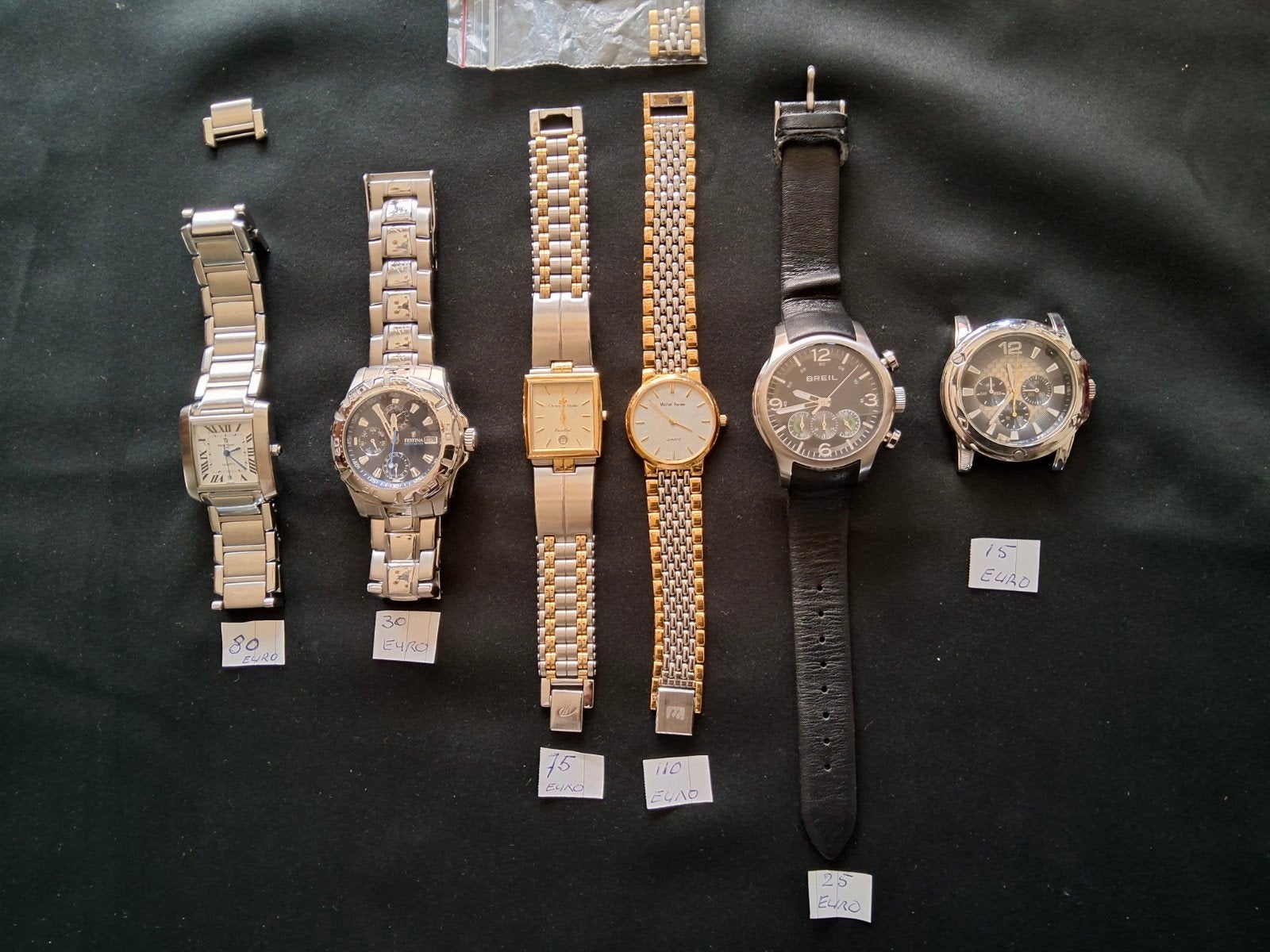 HEREN HORLOGES, Ophalen of Verzenden, Staal, Overige merken