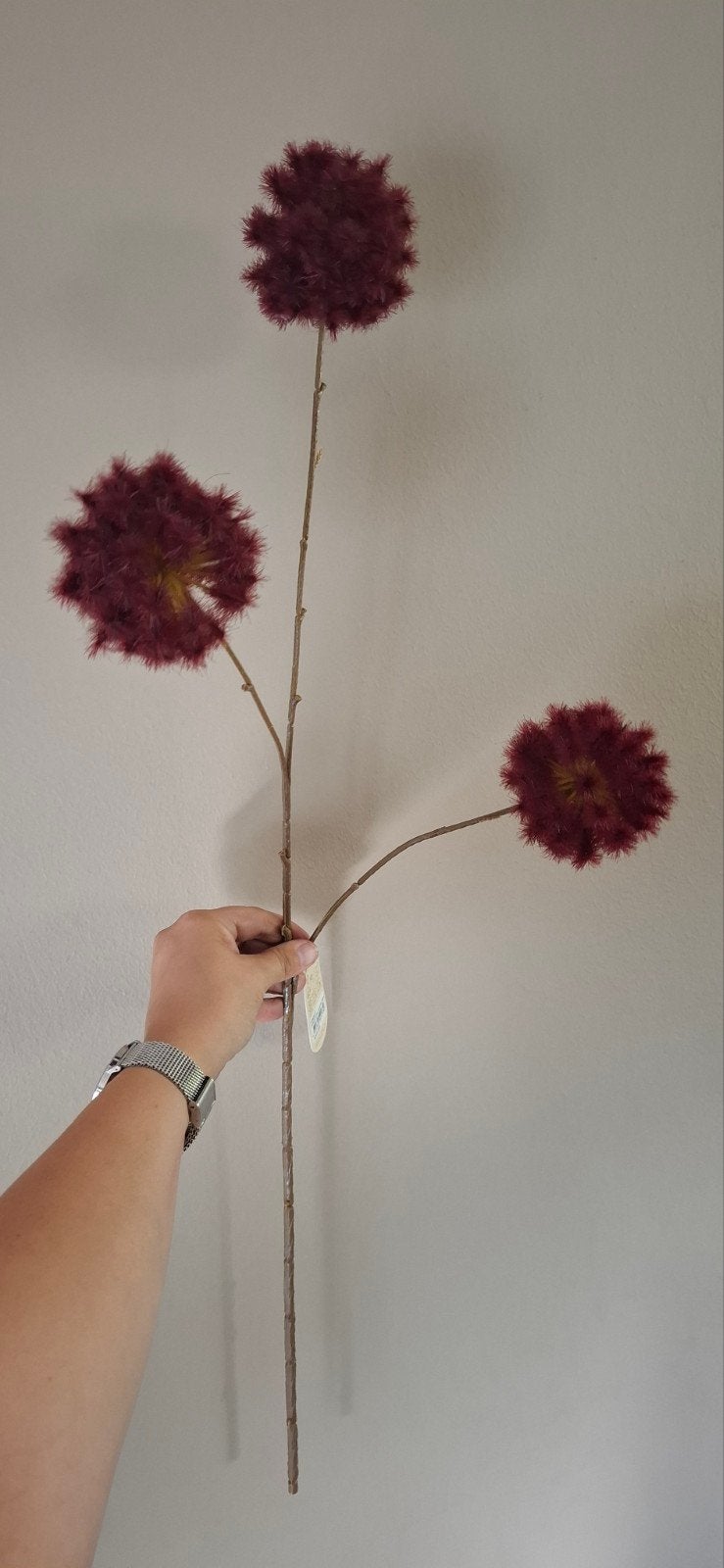 Dandelion Burgundy 80cm, Binnen, Nieuw, 80 cm, Emerald Eternal Green