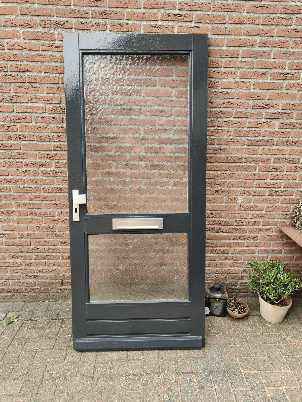 Voordeur, Ophalen, Gebruikt, 80 tot 100 cm, Buitendeur