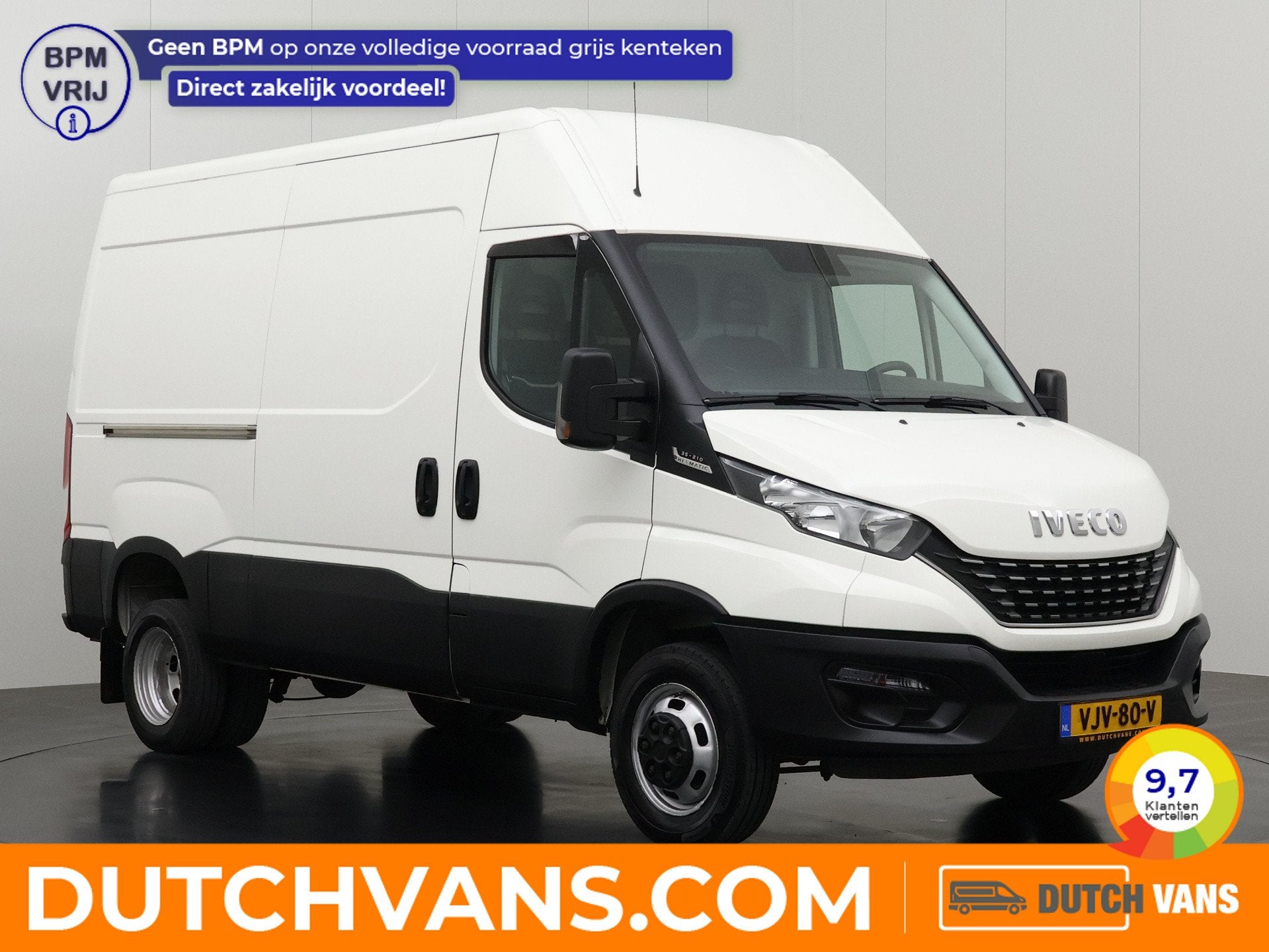 Iveco Daily 35C18HV 3.0Ltr Hi-Matic Automaat L2H2 | 3500Kg T, Automaat, Dealer onderhouden, Gebruikt, Euro 6