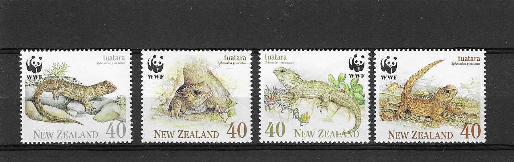 Postzegels New Zealand Nieuw Zeeland Fauna WWF, Ophalen of Verzenden, Postfris