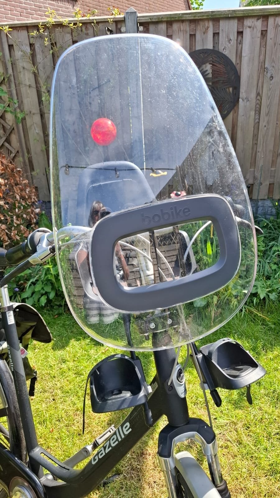 Bobike One ECO Mini met windscherm en slaaprol, Ophalen, Voetsteuntjes, Voorzitje, Zo goed als nieuw