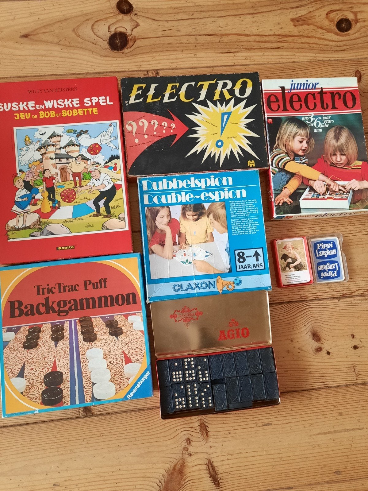 Diverse oude spellen jaren 70 en 80, Hobby en Vrije tijd, Ophalen of Verzenden, Gebruikt